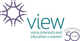 VIEW Club 50th Anniversary Logo